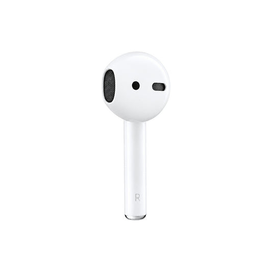 Losse rechter AirPod 2e generatie, driekwart aanzicht