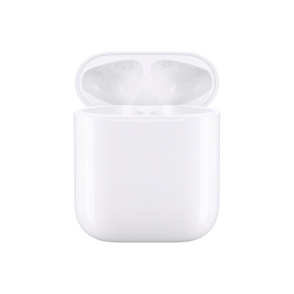 AirPods 1st generation – original charging case – open, from above