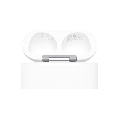 AirPods 3e génération – boîtier de charge d'origine – gravure (bloc réglementaire du couvercle)