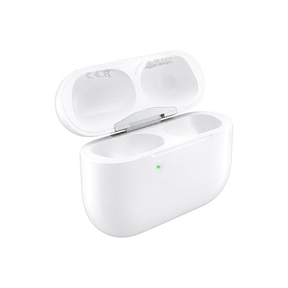 AirPods Pro 2e generatie – originele oplaadcase – open-driekwart (USB-C)