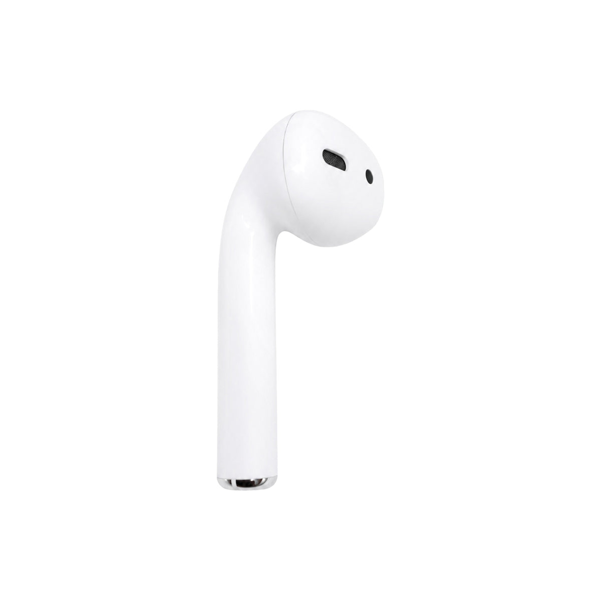 Losse linker AirPod 1e generatie, driekwart aanzicht, andere kant