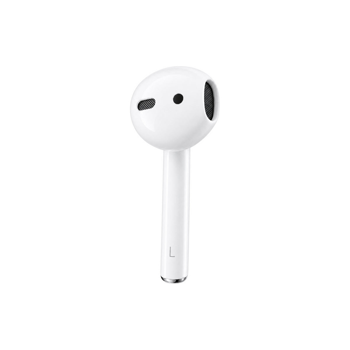 Losse linker AirPod 2e generatie, driekwart aanzicht