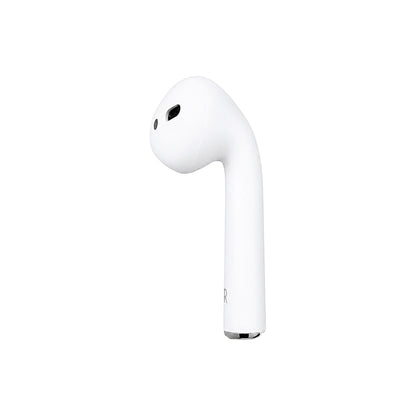 Losse rechter AirPod 2e generatie, driekwart aanzicht, andere kant
