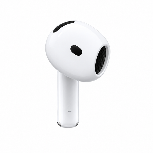Productillustratie: een los linker AirPods 5-oortje